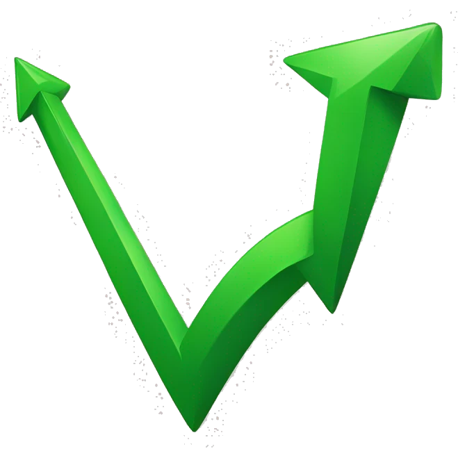 green up arrow emoji
