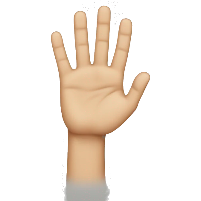 Little finger emoji