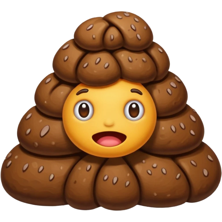 plain poop  emoji