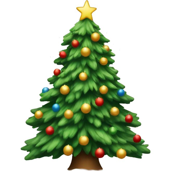 Christmastree emoji