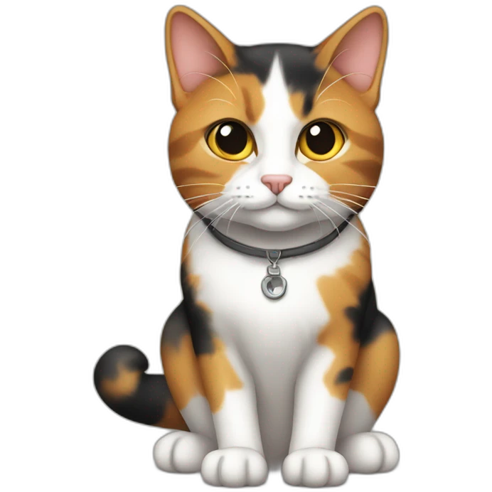 Programmer Calico Cat emoji