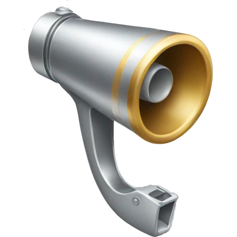 silver whistle emoji