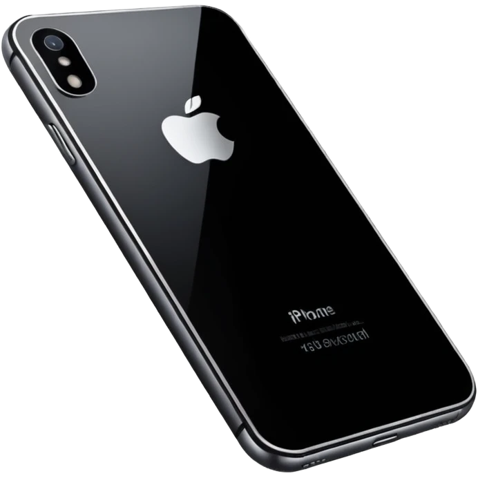 back side of iphone emoji