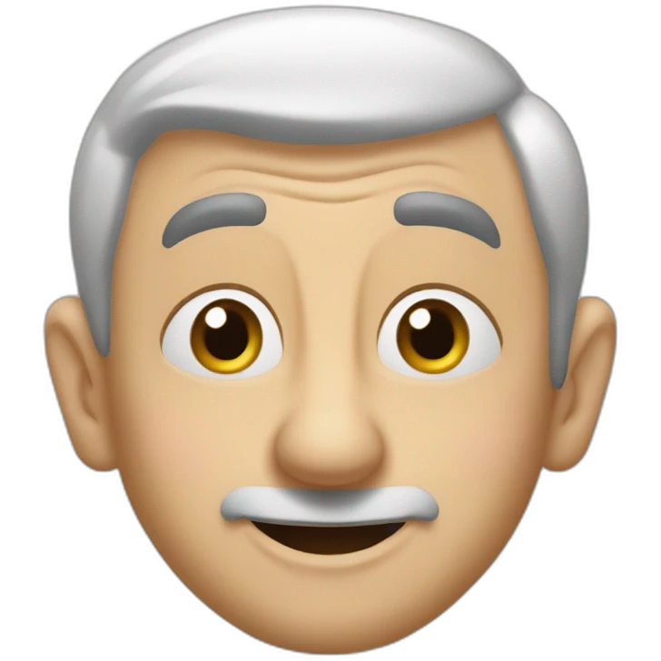 Louis de Funes qui fait coucou emoji