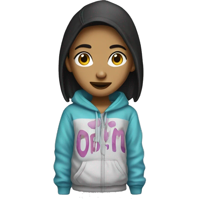 an opium clothing style teenager emoji