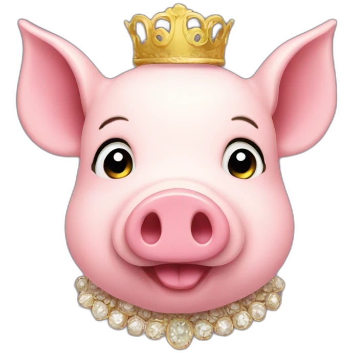 fancy-pig emoji