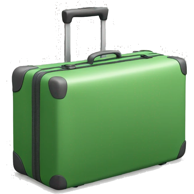 Luggage green emoji