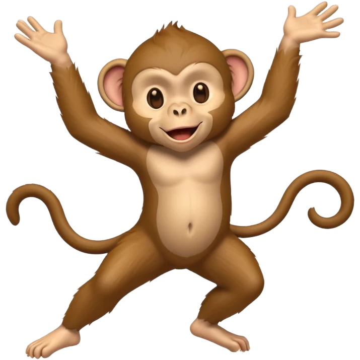 Dans eden Maymun emoji