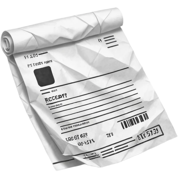 receipt emoji