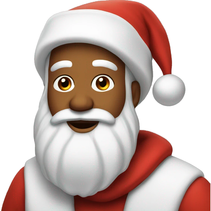 Santa clause emoji