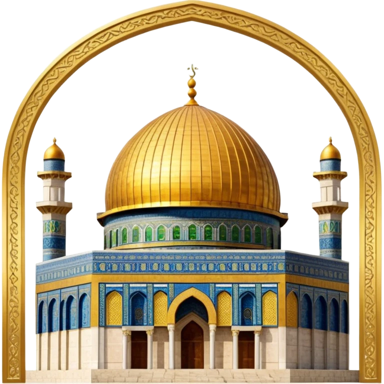 Dome of the rock, Palestine emoji