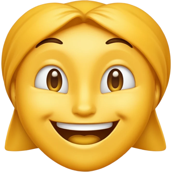 Emoji with a face of pleasure emoji