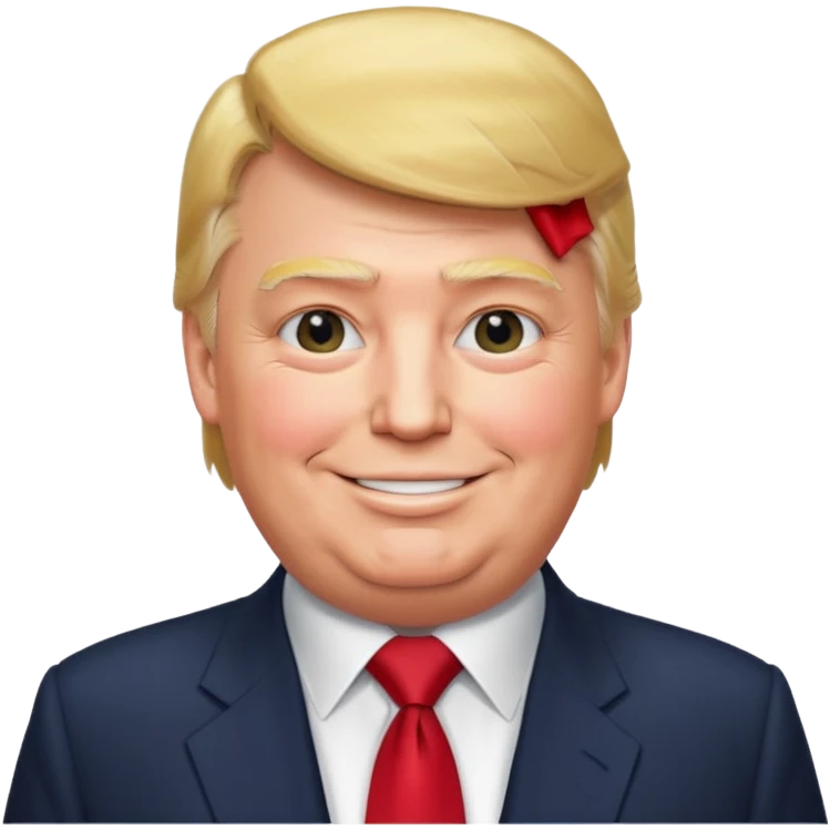 Fat Donald trump emoji