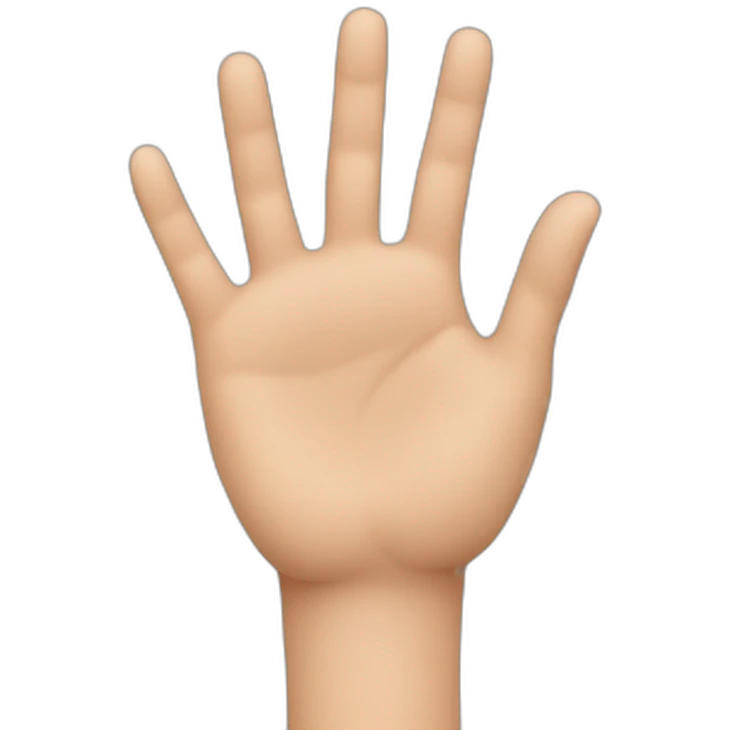 Hands signe JUL emoji