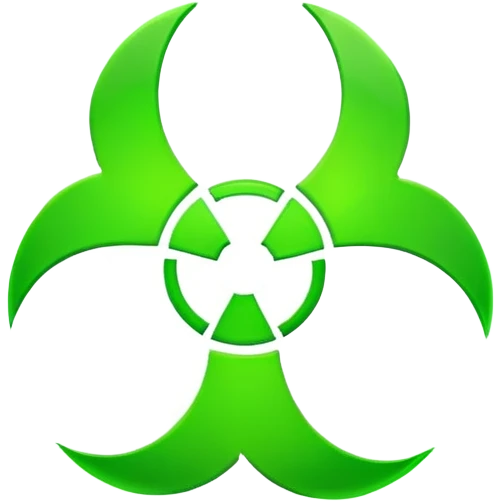 stalker radioactive symbol emoji