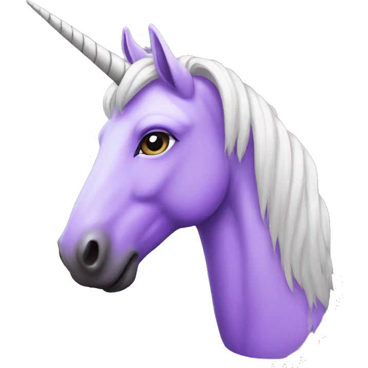purple unicorn emoji