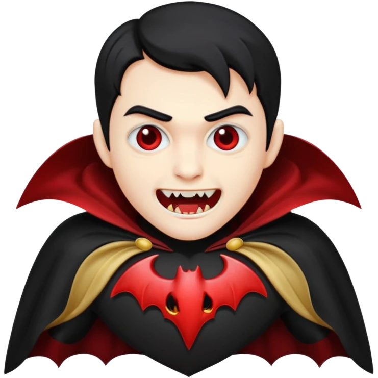 Create an emoji of  a scaryVampire full bodied emoji