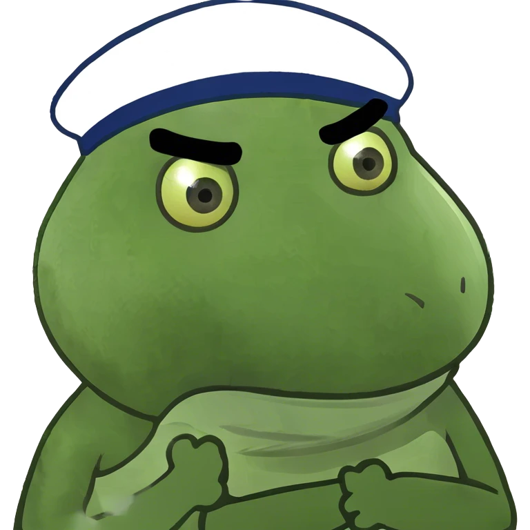 Mad emoji with crossed arms over his neck  emoji