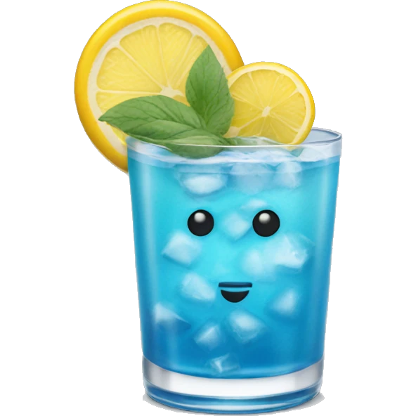 blue laggoun cocktail emoji