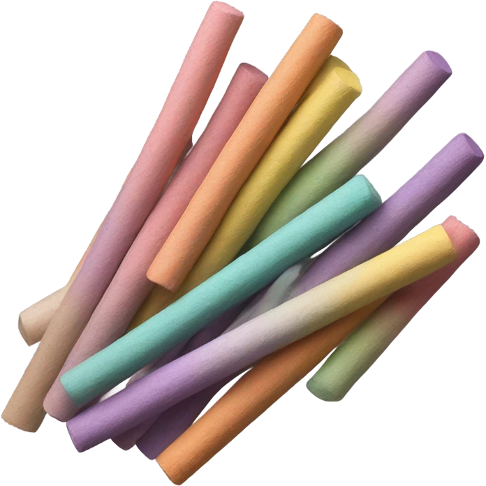 dry pastel sticks emoji