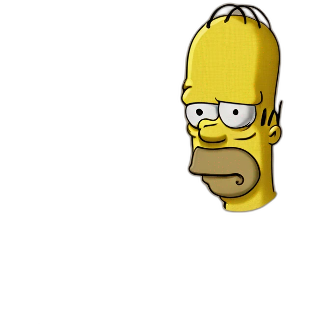 Homer Simpson saying what? emoji