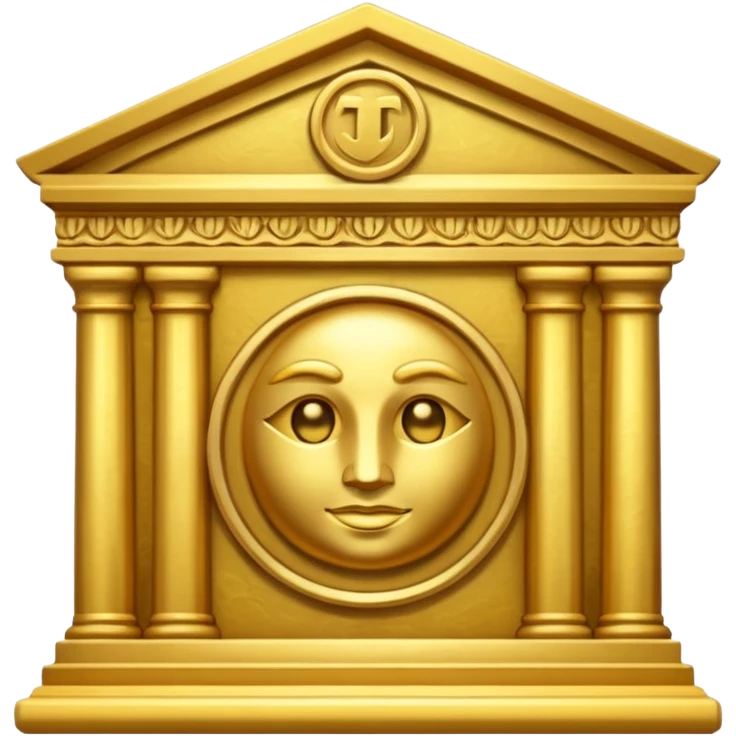 bank color gold emoji