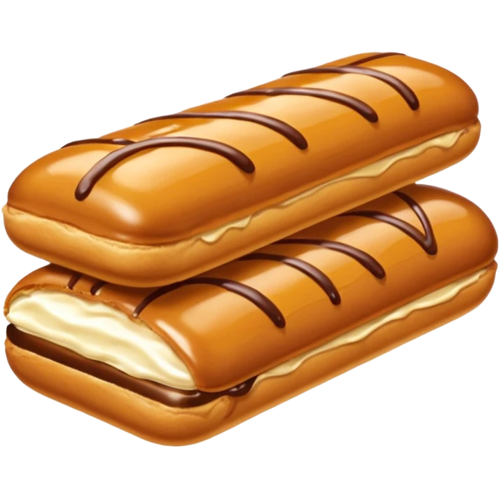 Female Butterscotch éclair combined  emoji