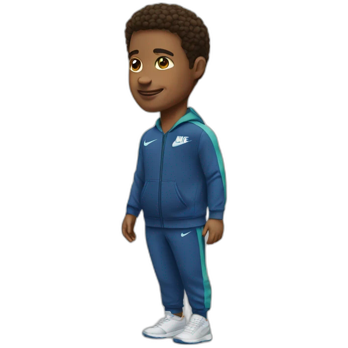 Nike tracksuit emoji