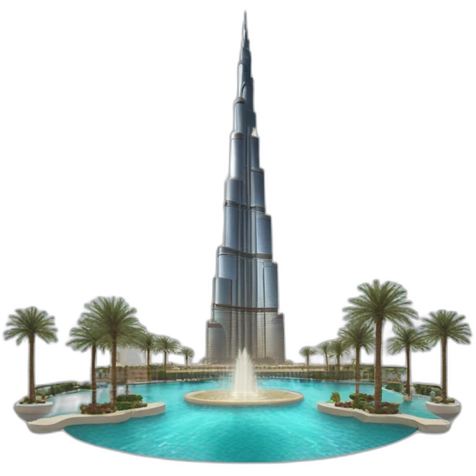 Dubai-Fountain-burj emoji