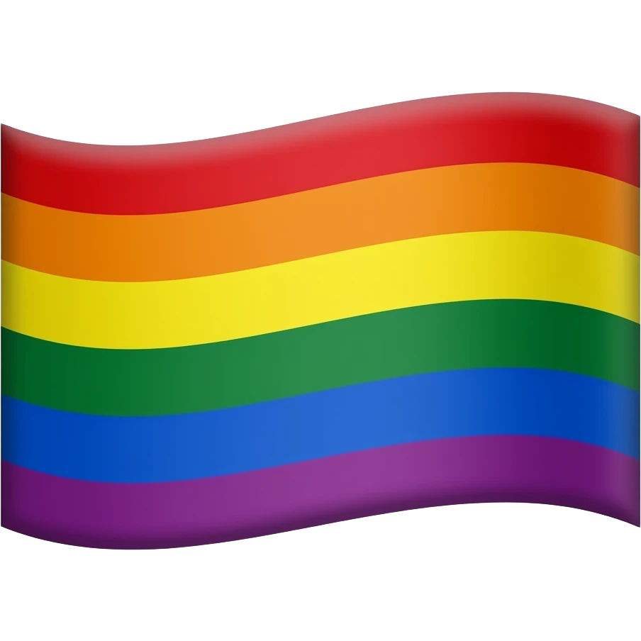 Gay flag emoji