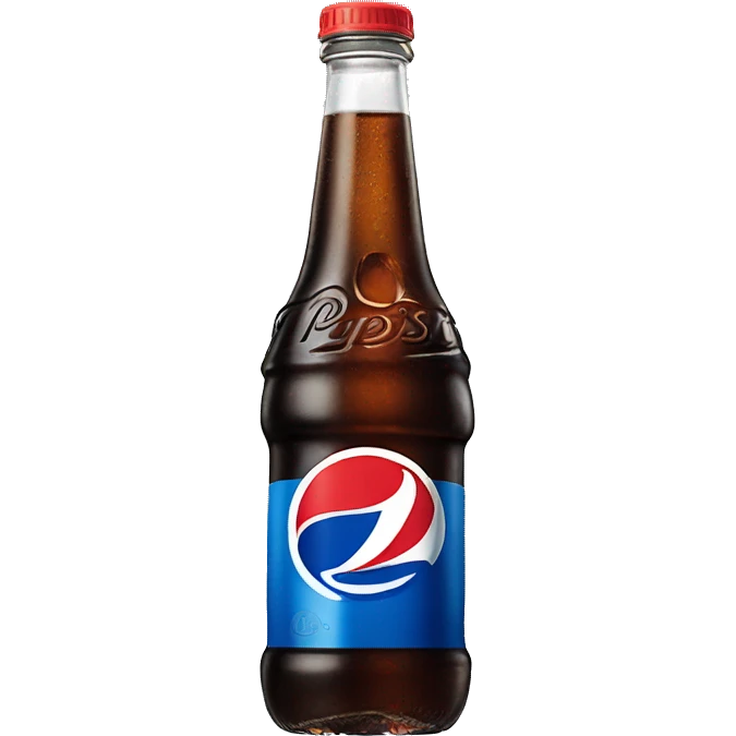 Bottle of Pepsi emoji