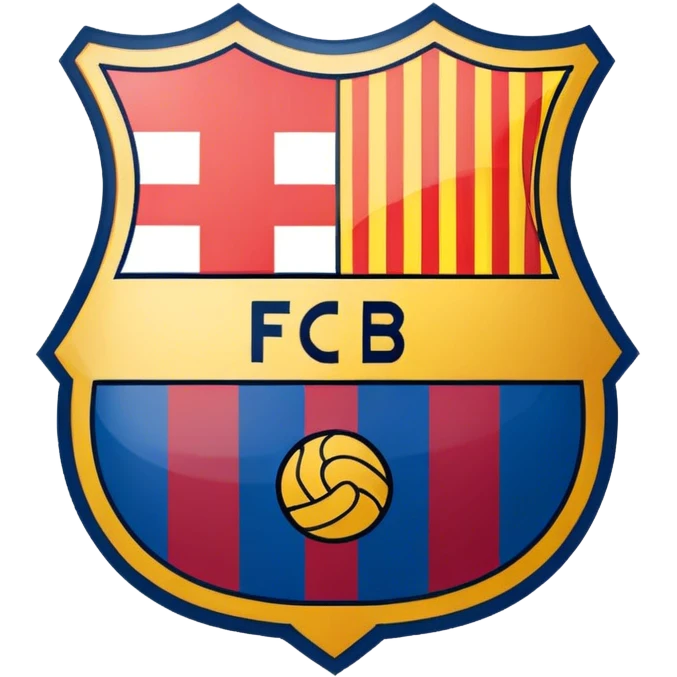 fc barcelona logo emoji