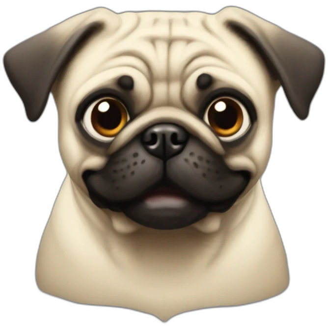 pug-dynosaur emoji