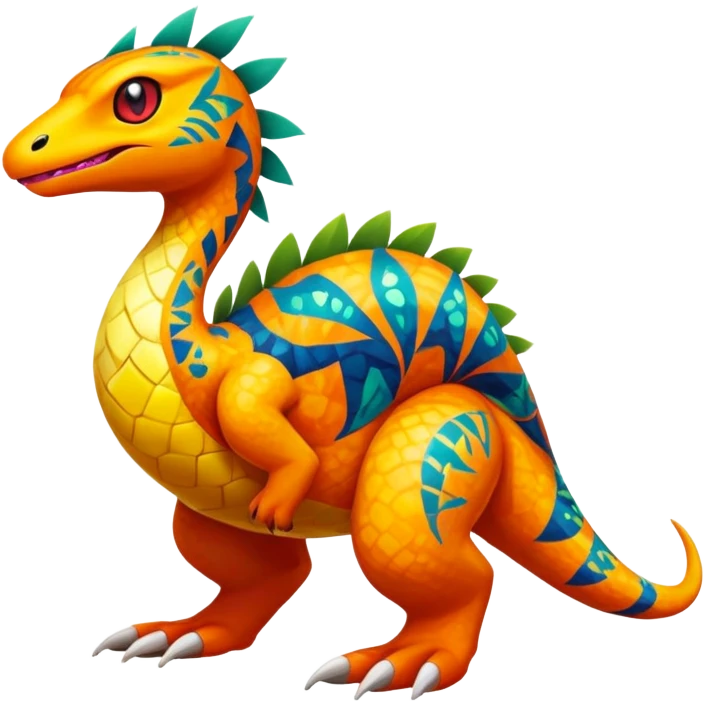  exotic tropical Fakémon-Pokémon-Vernid-creature emoji