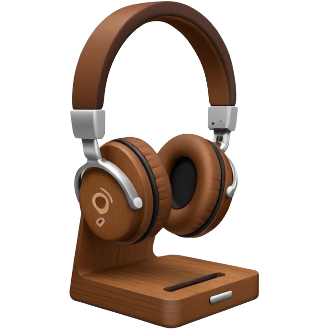 headphones holder/stand emoji