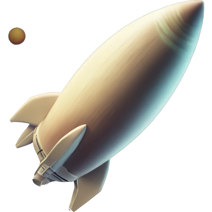 Vintage Planet comet streak motion blur emoji