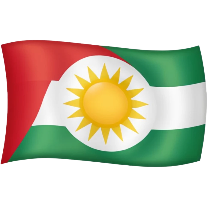 Kurdistan flag emoji