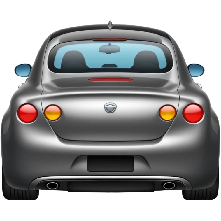 mach mir ein auto von hinten emoji