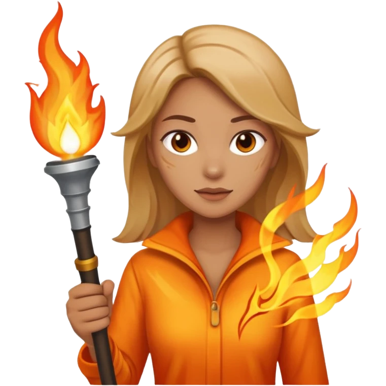 womanThe torchbearer emoji