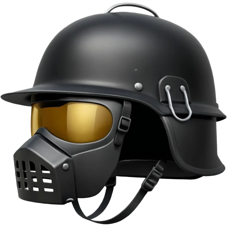 Üstünde (PUBG)yazan bir kask yap emoji