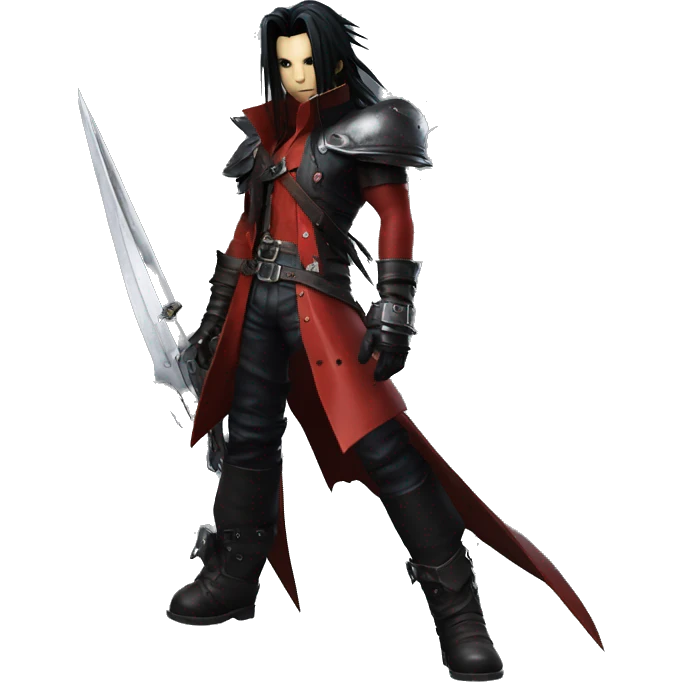 Final Fantasy 7 vincent valentine emoji