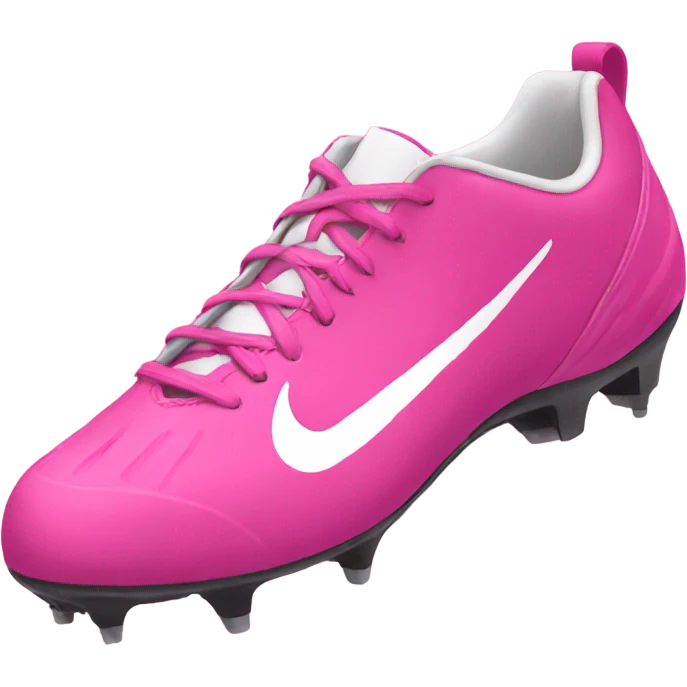 Pink cleats emoji