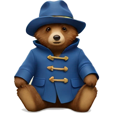 Paddington bear emoji