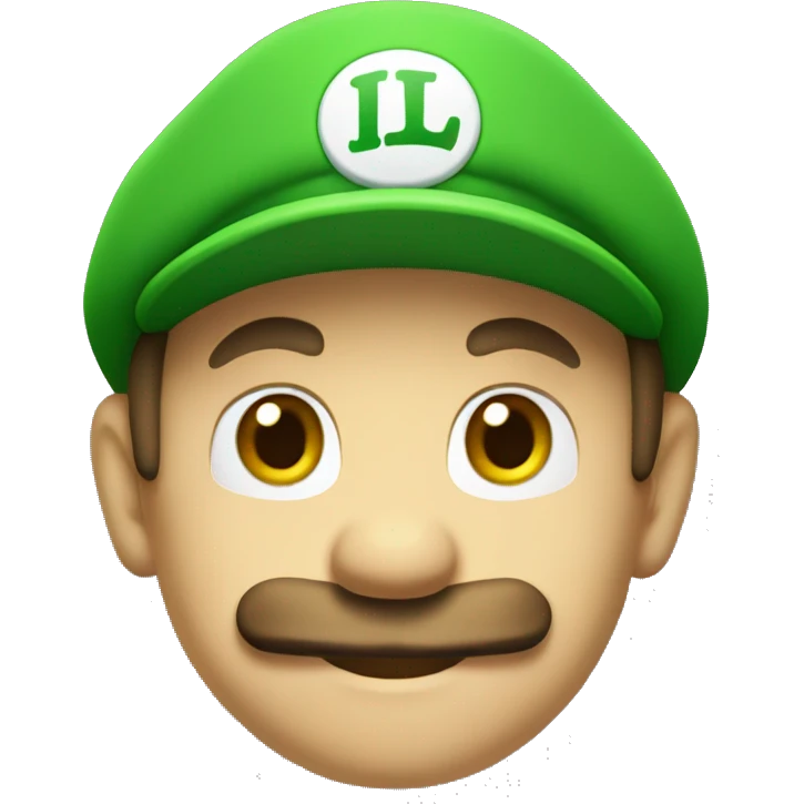 Luigi Standing  emoji
