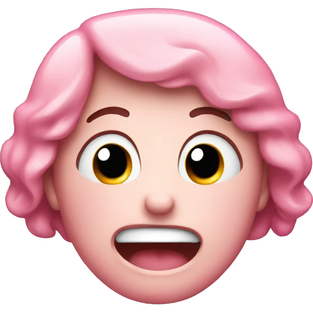 laugh crying pink emoji emoji