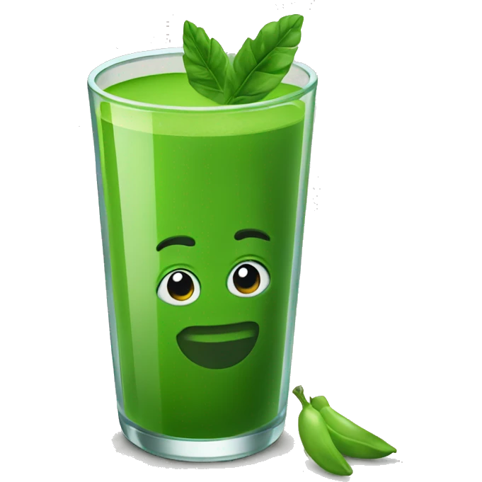 Green juice  emoji