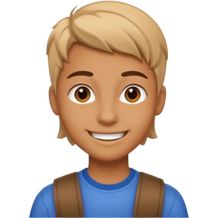 student talking emoji
