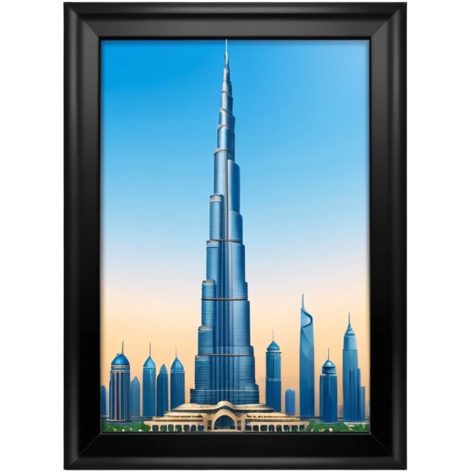 Burj khalifa emoji