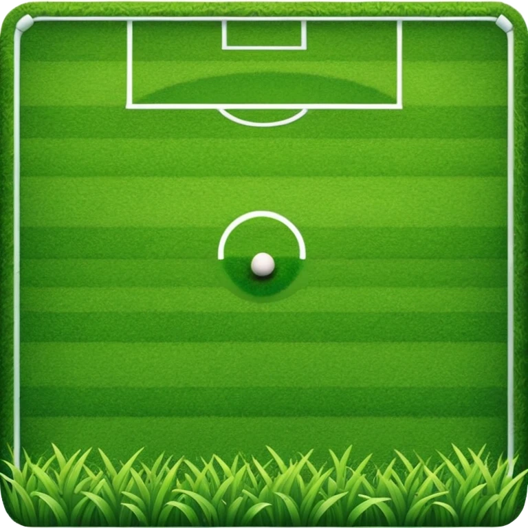 simple grass sport ground emoji