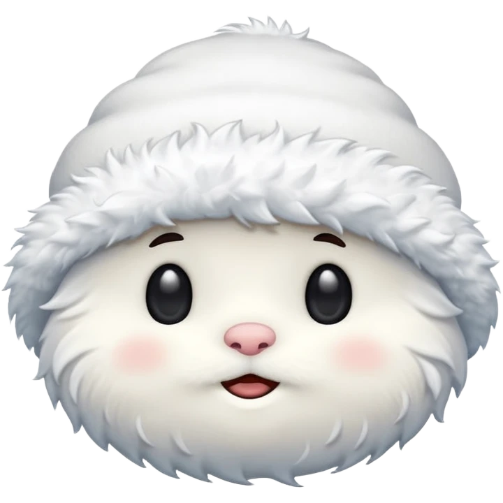 snow cap sticker emoji
